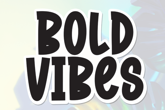 Bold Vibes: The Casual Font for Modern Design