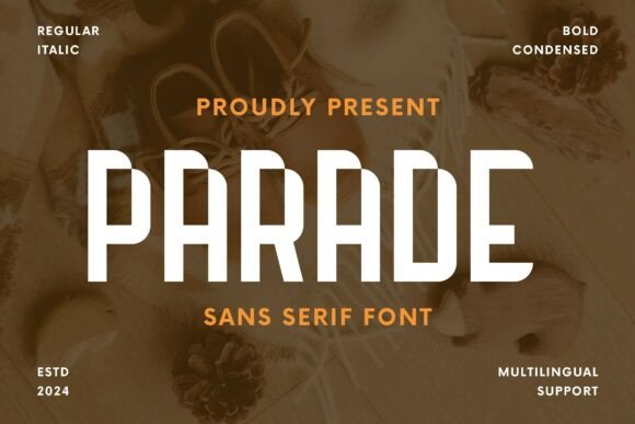 Parade: The Display Font That Commands Attention