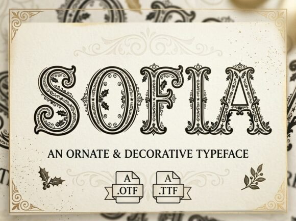 Sofia: A Display Font for High-Impact Visual Design