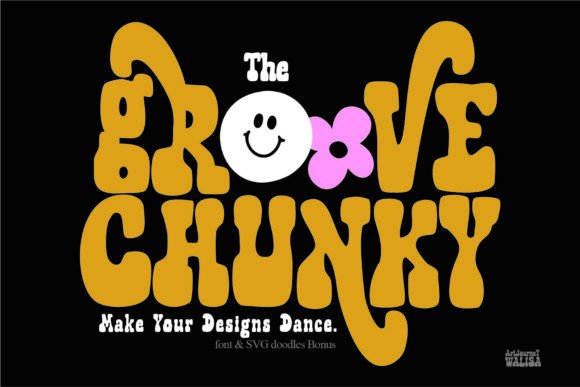 The Groove Chunky: A Retro Font for Modern Design Impact